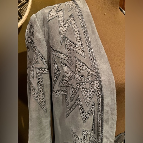 SOLD Ralph Lauren Purple Label Runway Lambskin Suede Jacket - Picture 5 of 10